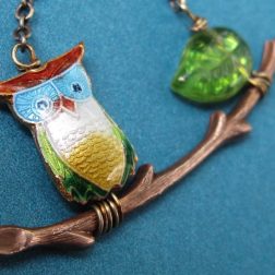Owl On A Branch