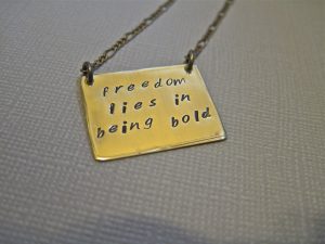 Boldness Be My Friend