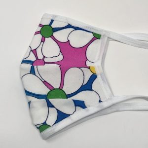 Tie Back Mask - Flower Power