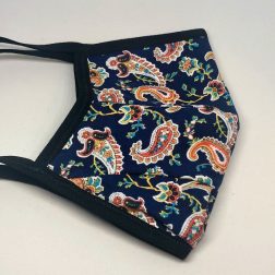 Tie Back Mask - Paisley