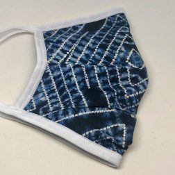 Tie Back Mask - Tie Dye Diamond