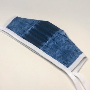 Tie Back Mask - Indigo Tie Dye