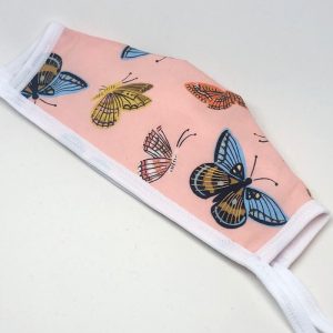 Tie Back Mask - Butterfly