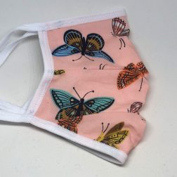 Tie Back Mask - Butterfly