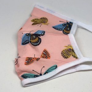 Tie Back Mask - Butterfly