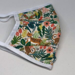 Tie Back Mask - Jungle