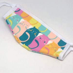 Tie Back Mask - Here Kitty