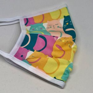 Tie Back Mask - Here Kitty
