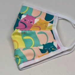 Tie Back Mask - Here Kitty
