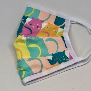 Tie Back Mask - Here Kitty
