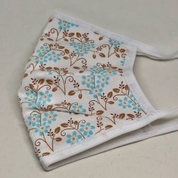 Tie Back Mask - Forget Me Not