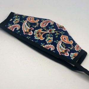 Tie Back Mask - Paisley