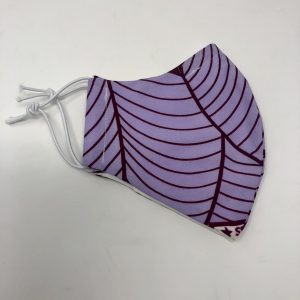 Ear Loop Mask - Linear Flower