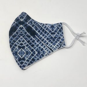 Ear Loop Mask - Tie Dye Diamond