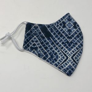 Ear Loop Mask - Tie Dye Diamond