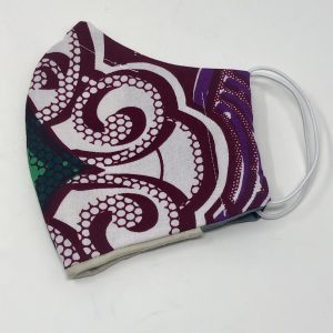 Ear Loop Mask - Scrollwork
