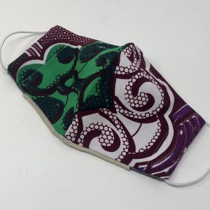 Ear Loop Mask - Scrollwork