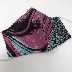Small Child Ear Loop Mask - pink high heel
