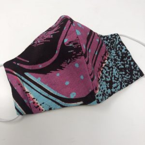 Small Child Ear Loop Mask - pink high heel