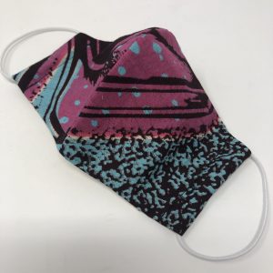 Small Child Ear Loop Mask - pink high heel