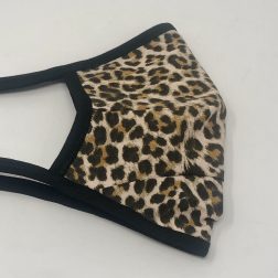 Tie Back Mask - Leopard