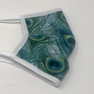 Tie Back Mask - Plumage