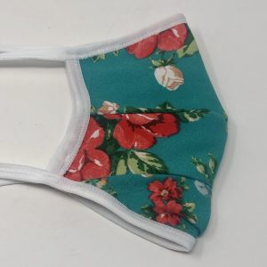 Tie Back Mask - Bouquet