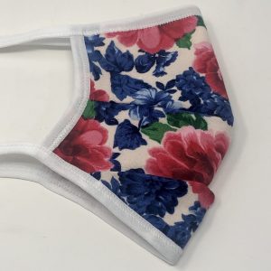 Tie Back Mask - Rose Garden