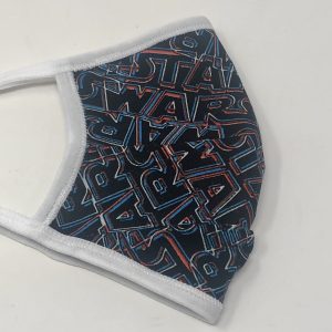 Tie Back Mask - Star Wars (text)