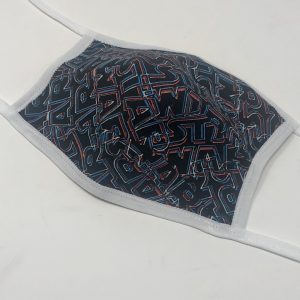 Tie Back Mask - Star Wars (text)