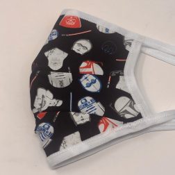 Tie Back Mask - Star Wars Characters (black)