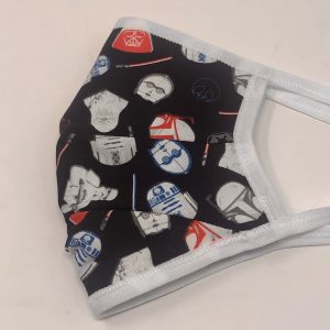 Tie Back Mask - Star Wars Characters (black)