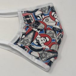 Tie Back Mask - Star Wars Characters (red)