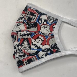 Tie Back Mask - Star Wars Characters (red)