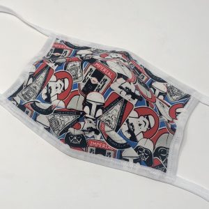 Tie Back Mask - Star Wars Characters (red)