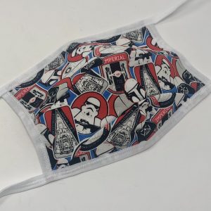 Tie Back Mask - Star Wars Characters (red)