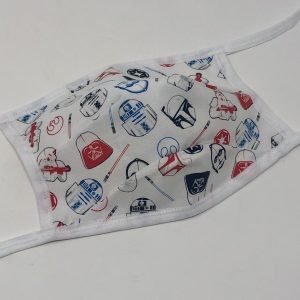 Tie Back Mask - Star Wars Characters (white)