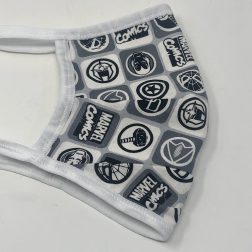 Tie Back Mask - Marvel Superhero Logos