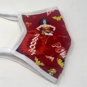 Tie Back Mask - DC Comics (red)