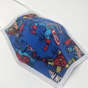Tie Back Mask - Marvel's Avengers (cobalt)