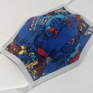 Tie Back Mask - Marvel's Avengers (cobalt)