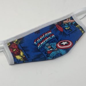 Tie Back Mask - Marvel's Avengers (cobalt)