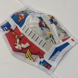 Tie Back Mask - DC Comics (collage)