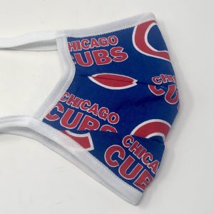 Tie Back Mask - Chicago Cubs