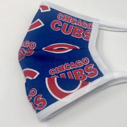 Tie Back Mask - Chicago Cubs