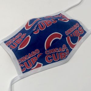 Tie Back Mask - Chicago Cubs