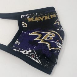 Tie Back Mask - Baltimore Ravens (purple)