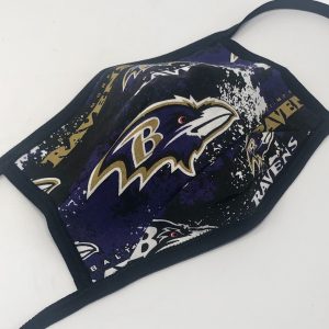 Tie Back Mask - Baltimore Ravens (purple)