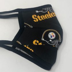 Tie Back Mask - Pittsburgh Steelers
