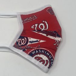 Tie Back Mask - Washington Nationals
